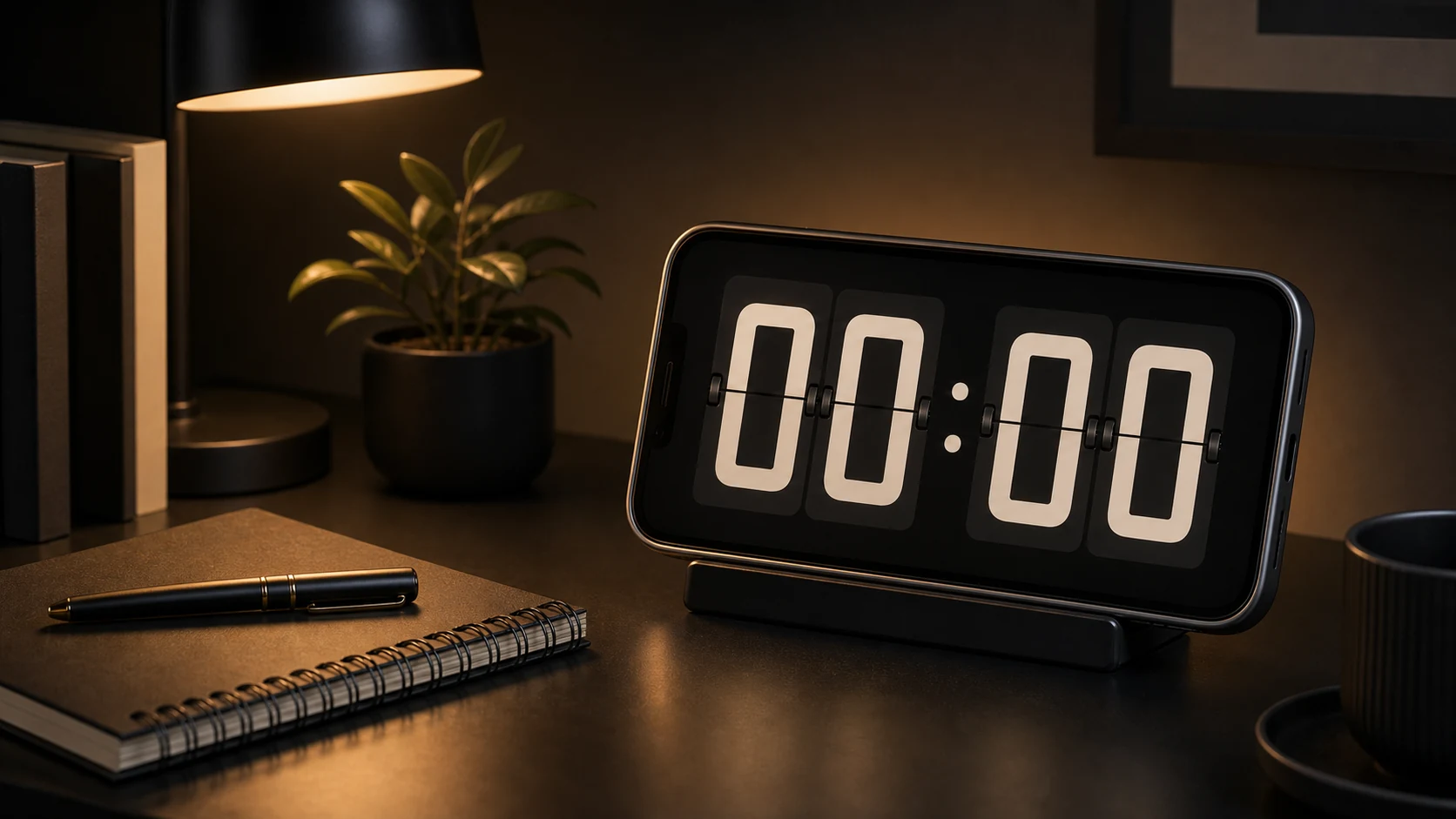 Flip Clock: A Quiet Desk Clock for Focus and Display hero image