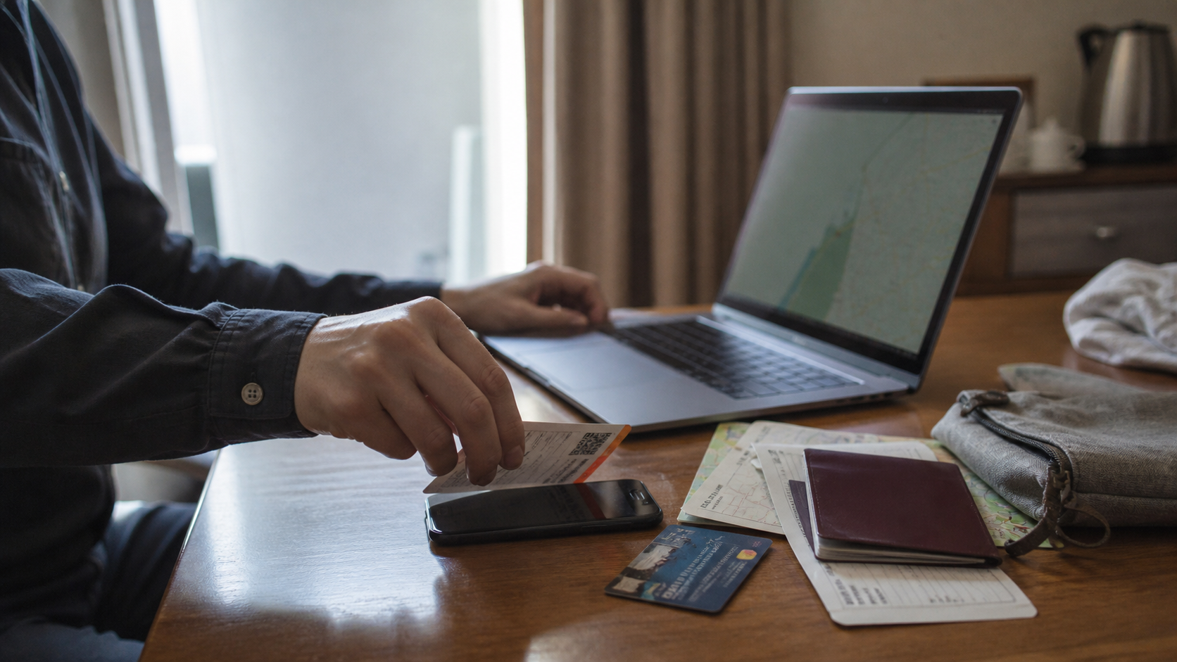 ONEWallet PKPASS import workflow with digital passes and a smartphone